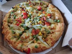 泰式绿咖喱鸡肉披萨-达美乐比萨(双安店)