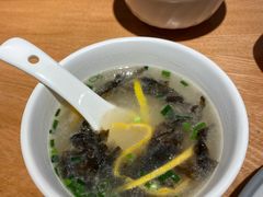 葱花紫菜蛋皮汤-姚面记·海派家常菜(恒基名人购物中心店)