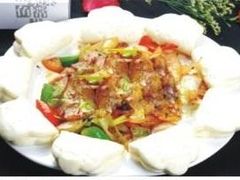 小饼回锅肉-白天鹅家宴·东北菜