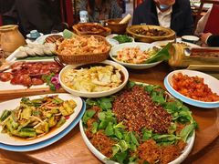 -老滇山寨•云南特色菜•地方菜•民族风情歌舞表演(金碧店)