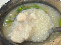 -长城砂煲田鸡粥