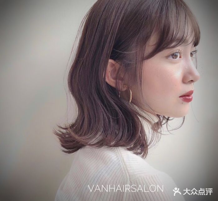 van hair salon日系烫染无痕接发图片 第162张