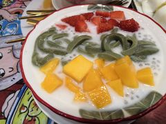 士多啤梨芒果绿茶拉面-甜心妈妈·榴莲星级糖水(北京路总店)
