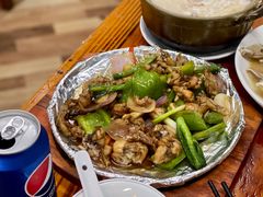 铁板田鸡-潮汕美食.厚弥粥(白石洲店)