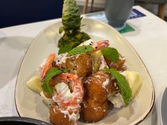 菠萝油条虾-鹿港小镇(黄金店)