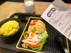 海南鸡饭+蛋白杏仁茶-大家乐(广州番禺祈福店)