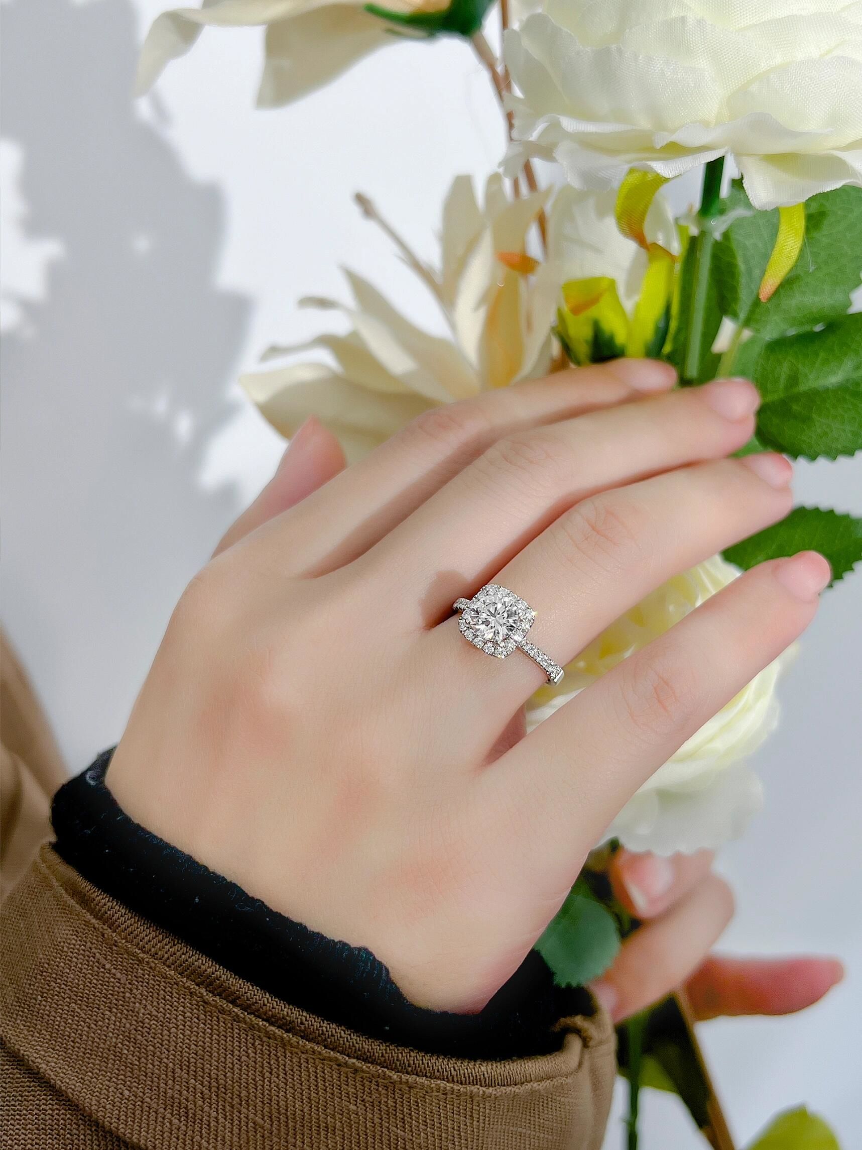 快来,直接抄作业💕惊艳所有人的结婚钻戒❗️