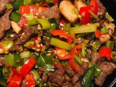 鲜椒嫩牛肉-蔴将·川菜(黄龙万科店)