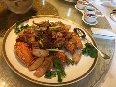 三葱爆龙虾-唐阁(香港朗廷酒店)