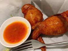 鲜虾胶酿脆皮鸡翅-港丽餐厅(杭大店)