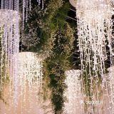 户外金色线条铁艺缤纷花艺婚礼