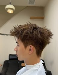 -X-FIRE男士发型设计
