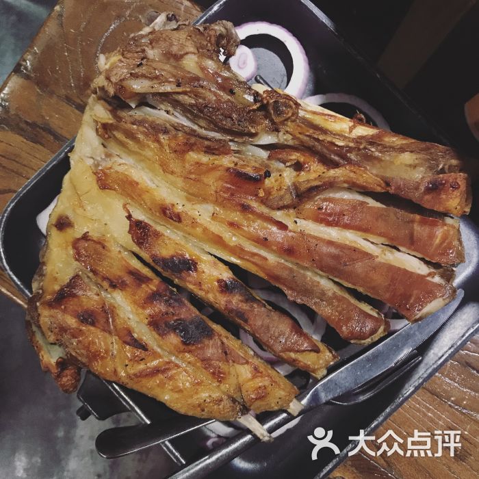 福茂源陝北鐵鍋羊肉.燒烤(高新路店)烤羊排圖片 - 第3張