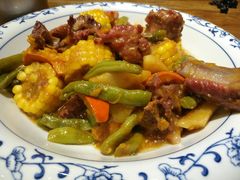-东来菜馆•手抓海鲜家常菜•海鲜锅贴(鸽子窝店)
