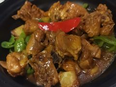 干锅带皮牛肉-丽华园(汉阳龙阳店)