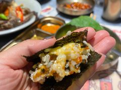 -草家酱蟹炭火烤肉店(珲春南路一店)