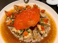 和乐蟹蒸手剁肉饼-广州文华东方酒店·江-由辉师傅主理