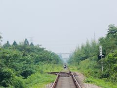 -乌龙涧铁道铁轨景