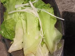 白灼生菜-绿茶餐厅(天津天河城店)