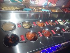 自助调料区-马路牙子地桌烤肉(工体店)