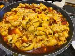 招牌干锅黑鱼-椒行天下干锅牛蛙·(万宝店)