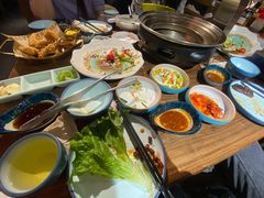 -明洞阿姨·韩式酱蟹烤肉·创意料理(三元桥店)