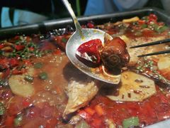 -探鱼·鲜青椒爽麻烤鱼(北京路天河城店)