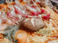 肥牛泡菜锅-花时·炭火烧肉(东百中心A馆店)