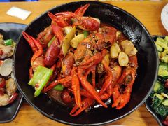 油焖小龙虾-回·龙虾铺·盆盆蟹·烧烤大排档(回龙观店)