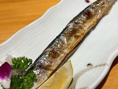 烤秋刀鱼-大岛日本料理铁板烧(南通大饭店)