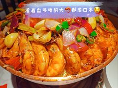 香辣虾锅-蛙蛙叫·牛蛙烤鱼(北京总店)