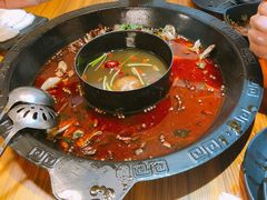美蛙鱼头红汤锅底-味仙疯美蛙鱼头(清扬路总店)