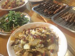 -老兰家传统烧烤炒菜泡馍(小南门店)