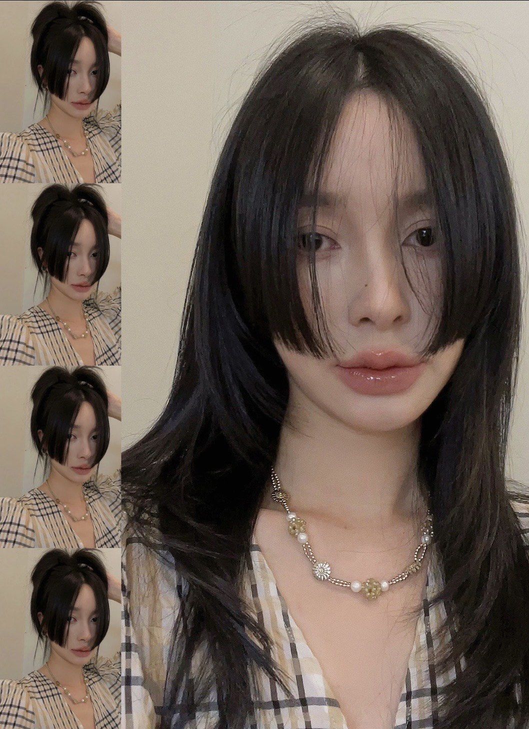 柔顺直发 #公主切