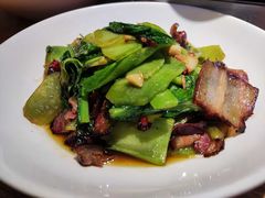 莴笋炒腊肉-鸡毛店·川菜(双楠店)