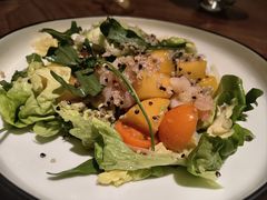花园大虾芒果色拉-Crafted 花园露台牛排海鲜馆