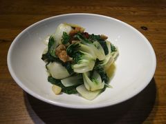 脂渣肉炒奶白菜-必点海鲜·鲅鱼水饺(鞍山西道店)