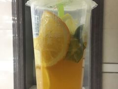 金桔柠檬茶-鲜果时光奶茶店( 百荣世贸商城店)