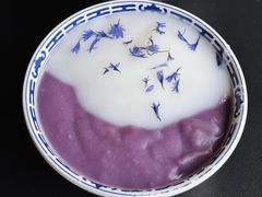 芋泥麻薯-李百蟹·江南蟹黄面·河景餐厅(夫子庙总店)