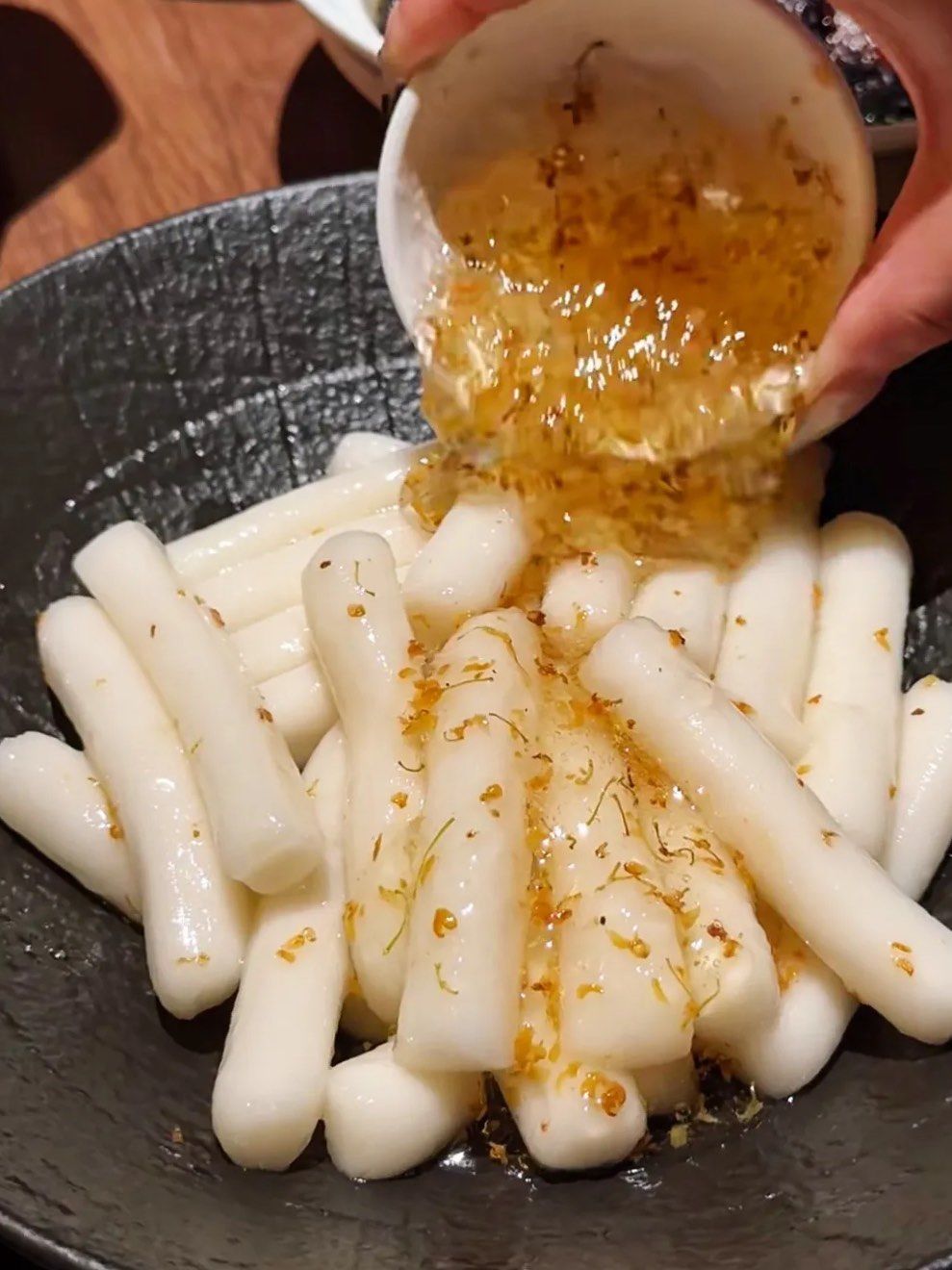 桂花年糕‼️绍兴糯叽叽脑袋的秋天太幸福啦🎊