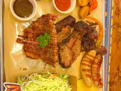 烟熏慢烤牛胸肉-VIKING SALOON西部美式烟熏烤肉(和平路店)