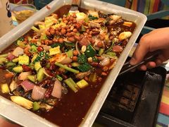 香辣味的黔鱼-滋味烤鱼(祥和里店)