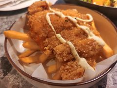 芝士鸡排配薯条-芭莉与彩虹西餐厅(成都合生汇店)