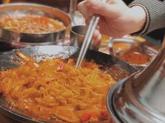 锅辛拉面-青瓦炭韩潮烤肉(花园道店)