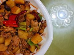 新疆大盘鸡-新疆红柳花餐厅(新洲店)