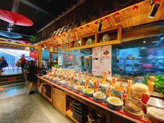 自助取餐区-古道村落(温汤店)
