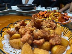 炸排骨-盛记顺德高佬猪杂粥