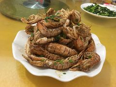 椒盐皮皮虾-覃记海鲜美食餐厅