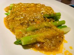 蟹粉竹笙扒芦笋-上海小南国(仲盛世界商城店)