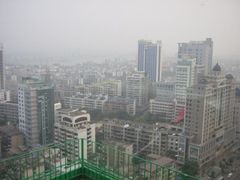 从餐厅往外看，景色真好-柳州宾馆-云霄阁·旋转餐厅